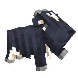 dark baby goat